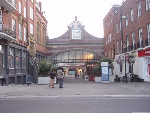 forecourt of Windsor Railway Station